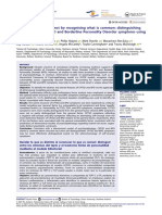 Revealing What Is Distinct by Recognising What Is Common: Distinguishing Between Complex PTSD and Borderline Personality Disorder Symptoms Using Bifactor Modelling 2020