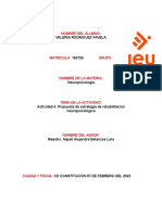 Actividad 4. Propuesta de Estrategia de Rehabilitacion Neuropsicologica