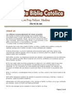 DÍA 113 - 365 Días para Leer La Sagrada Escritura