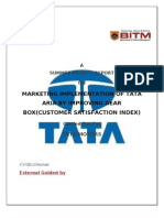 Marketing Implementation of Tata Aria by Improving Gear Box (Customer Satisfaction Index)