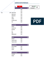 Calculadora de Gastos Personales
