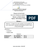 L'impact Des Rejets Urbaines Sur La Qualité Des Eaux Souterraines Commune de Boughrara Saoudi Wil