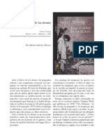 Sontag. Reseña. Ante El Dolor de Los Demas