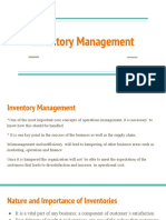 Inventory Management