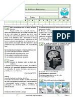 Prova Interpretação 1º Ano - Lição Prática