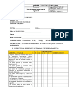 FTSST-035 Inspección de Areas - Check List