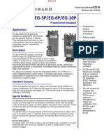 Woodward EG-3P, Proportional Actuator