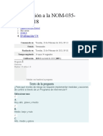 Introducción A La Nom-035-Stps-2018 Evaluacion 4