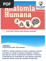 Introdução A Anatomia Humana. Aula 1 e 2