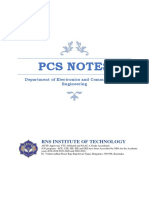 PCS Notes