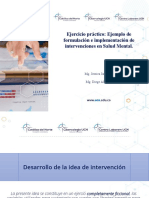 Ejercicio de Formulación e Implementacion de Intervenciones en SM