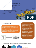 Tema 3 - Importancia de La Investigación de Mercados