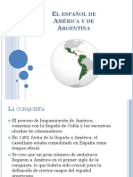 El Español de América y de Argentina