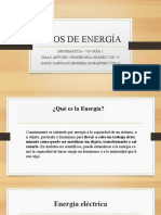 Tipos de Energía