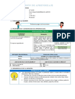 Sesión de Aprendizaje 15 Setiembre 1º-2º