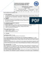 Programa Termodinámica 2 (IM 633)