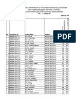 2021 - 1st Semester BA, P Note