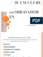 Programa e Planejamento de Um Clube de Desbravadores