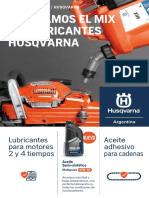 Husqvarna - Lubricantes para Motores 2T y 4T Ed0622