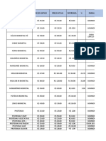 Comparação de Preços Npa