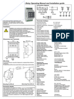 Manual Current Protection Relay RevB