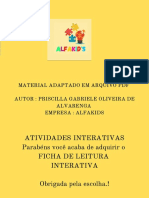 Ficha de Leitura Interativa