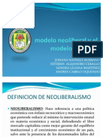 Comparación Del Modelo Neoliberal y El Modelo Cepalino