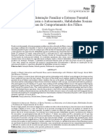 Leitura Complementar - Qualidade Na Interação Familiar e Estresse Parental e Autoconceito