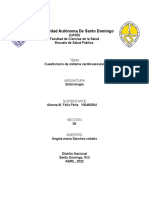 Cuestionario de Sistema Cardivascular