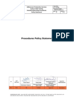 SOP - 02 - Procedures Policy Statement - Rev02