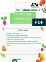 Inocuidad Alimentaria