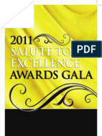 2011 NABJ Salute To Excellence Awards Program