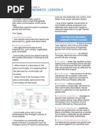 APPLIED ECON - Lesson 6