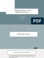 Sterallization and Disinfection-1