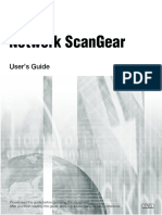 Network - Scangear Manual