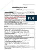 Malta Checklist Long Stay Mar 2022