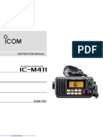 Instruction Manual: VHF Marine Transceiver