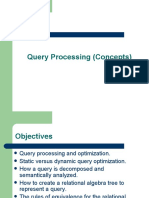 Query Processing Concepts