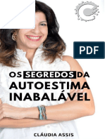 Ebook Os Segredos Da Autoestima Inabalavel