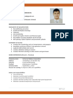 CV Template Mechanical - Technician