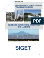 Boletin Estadistico #18 Del Sector de Electricidad - 2016 v3.5