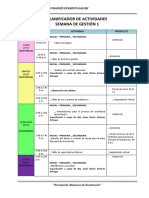 Planificador 2023 - Semana de Gestión 1