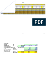 Flujo de Caja Proyectado - Empresa Comercial MULTISERVICIOS SUB CERO.C.a.mensual