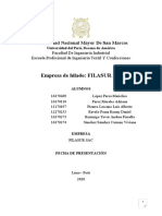 Trabajo Final de Gerencia de Operaciones Filasur