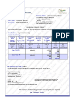 LIC Receipts 2021-22