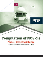 NCERT Science, Physics, Chemistry and Biology.