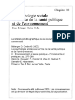 Psychology Social Applique A La Santé