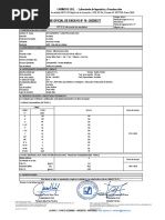 Informe Oficial de Ensayo #M - 2023/0377: LABINCO E.I.R.L. - Laboratorio de Ingeniería y Construcción