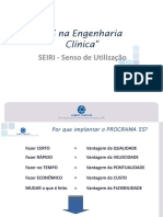 "5S Na Engenharia Clínica": SEIRI - Senso de Utilização