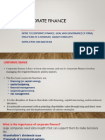 Intro To Corporate Finance